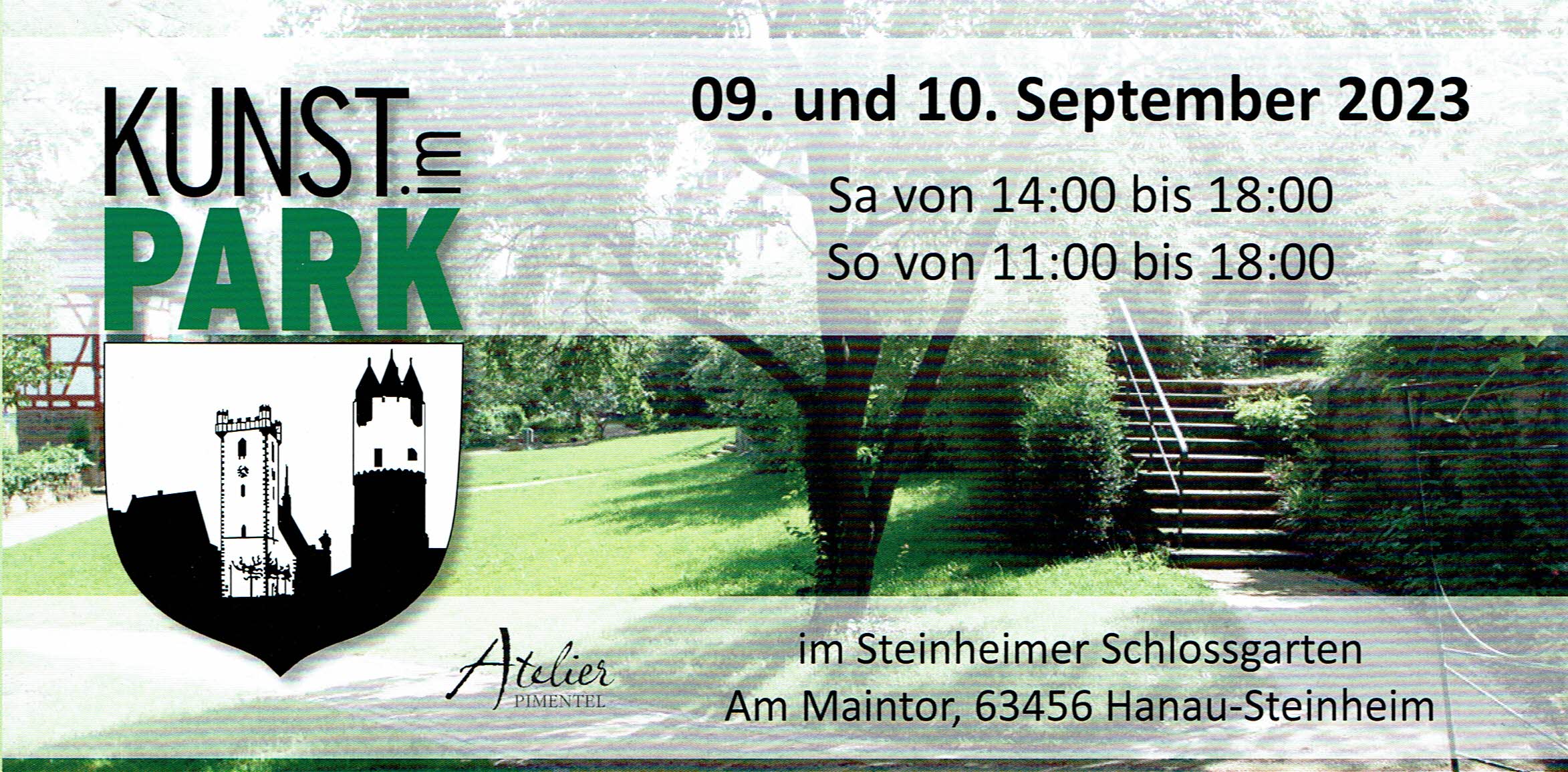 Kunst im Park 2023 Kunst im Park 2023 Hanau Steinheim